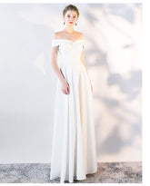 Ella off-the-shoulder gown
